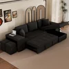 Charcoal grey + Chenille + 3 Seat + Foam