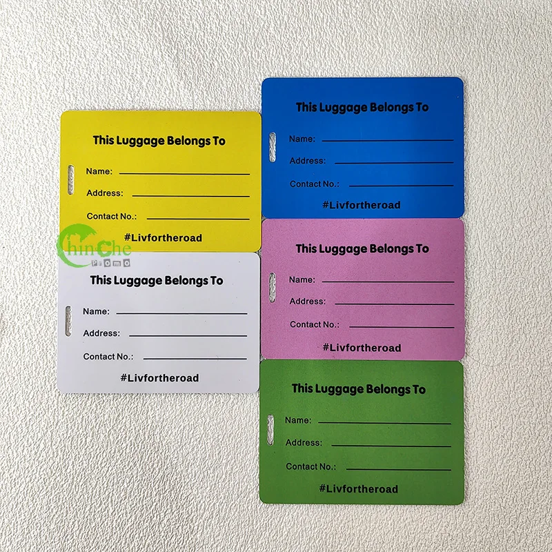 No Minimum Any Size Could Be Cut Glossy PVC Hard  Blank Plastic Card with clear Loops and Clip