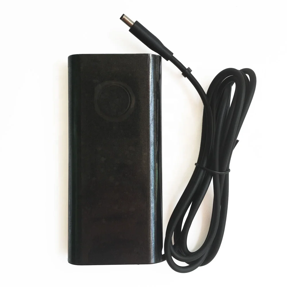 Genuine Dell 130W 19.5V Slim Tip AC Adapter Charger – 4.5mm, 6.67A – For XPS 15 9530 9550 9560 9570 7590 & Precision M2800 M3800