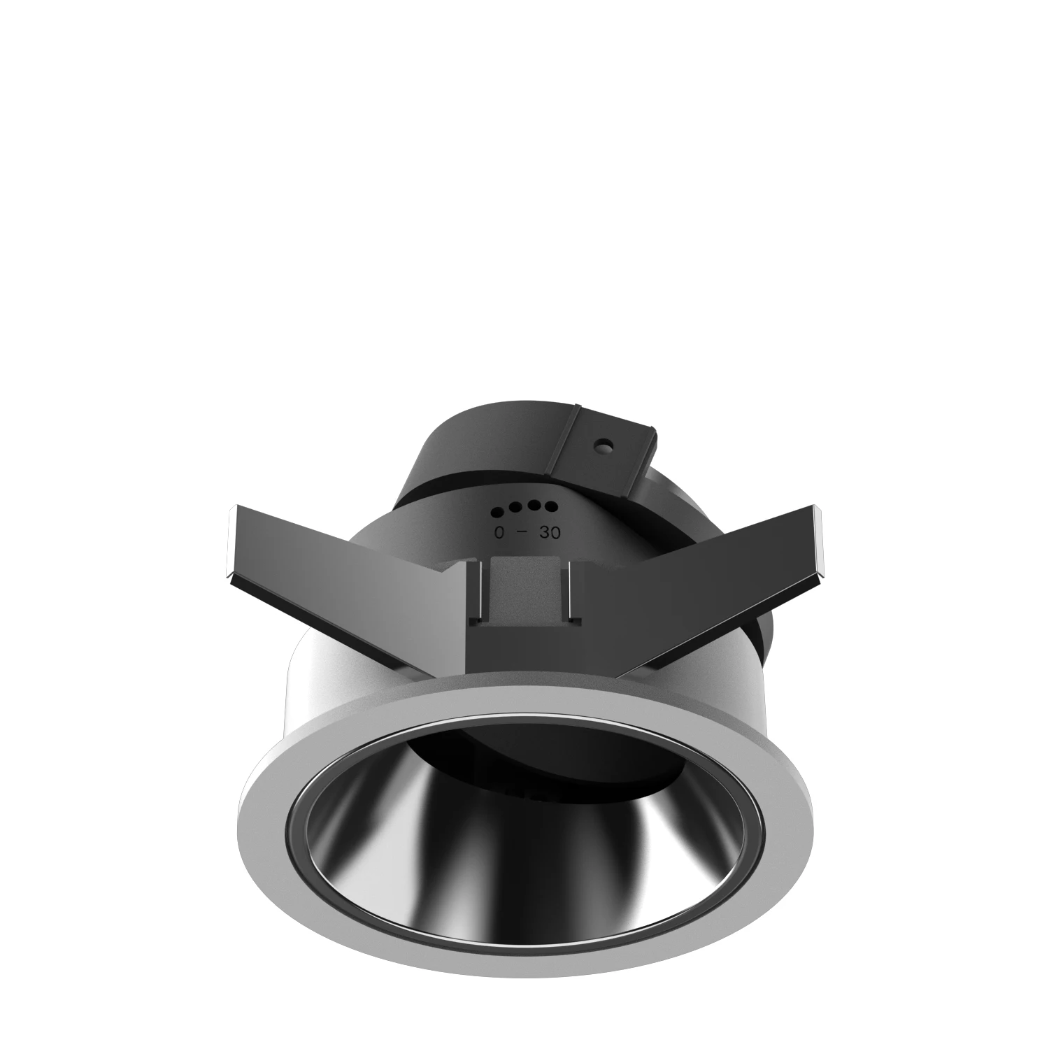 
Круглая и прямоугольная черная регулируемая точечная основа mr16 gu10, Безрамная утопленная рама точечного светильника 