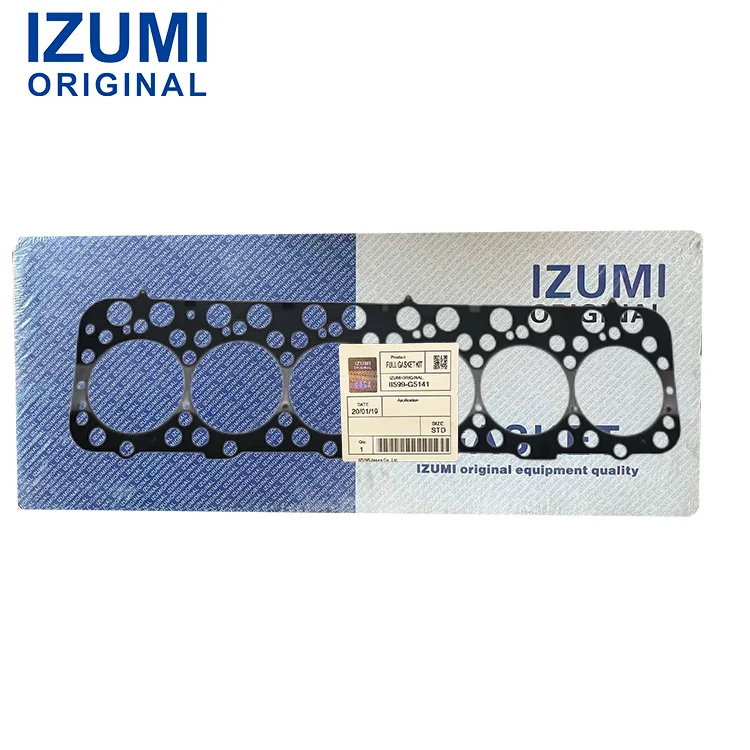 IZUMI ORIGINAL FE6T Cylinder Head Gasket Diesel Engine Spare Parts for Hino Truck Bus Forklift OEM Aftermarket Replacement