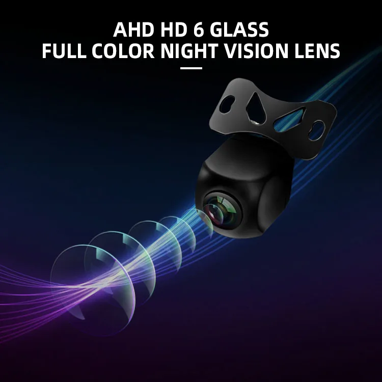 AI Intelligent Reverse Car Camera Active Detection System Rear View Camera Reversing Parking Cam With Buzzer Radar Alarm manufacture