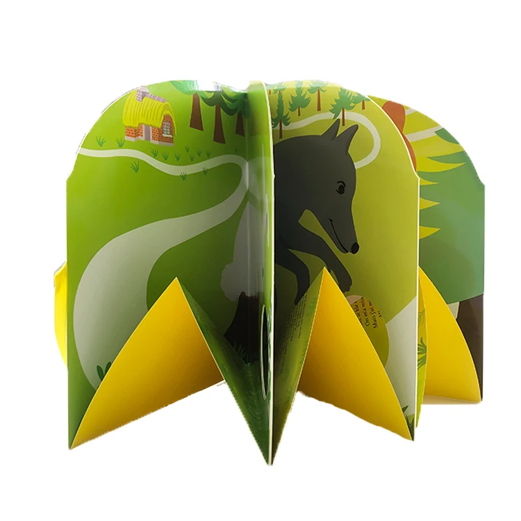 Оригинальная полноцветная мини-книга с каруселем для детей