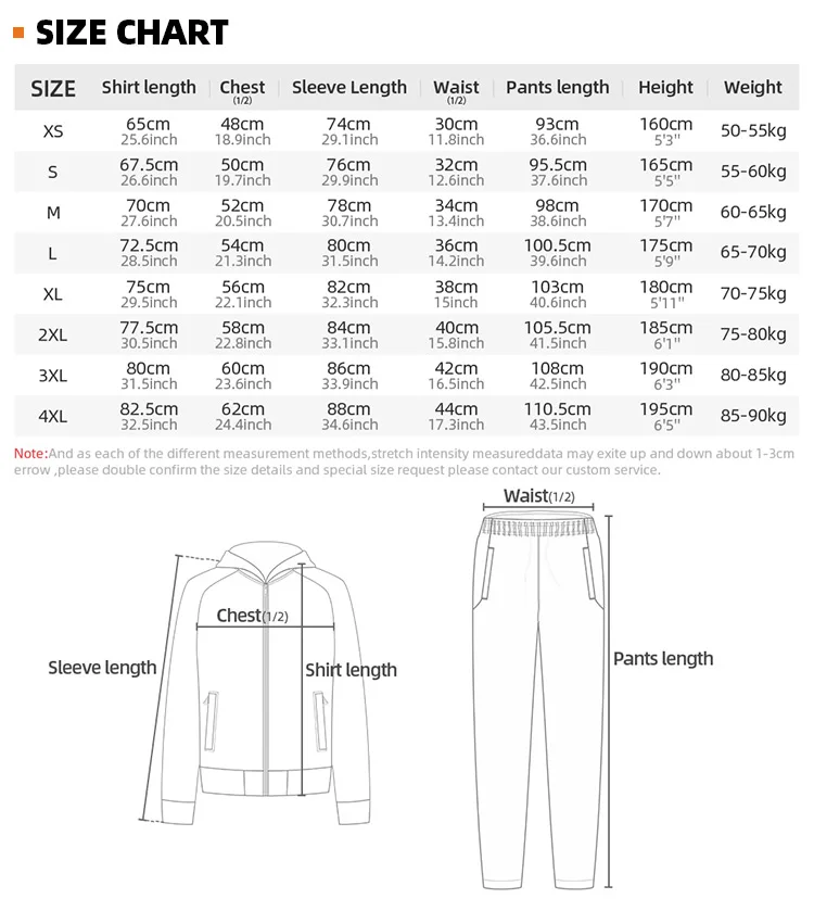 Custom Best Quality Hooded Jogging Wear Two Piece Set Tracksuits ...