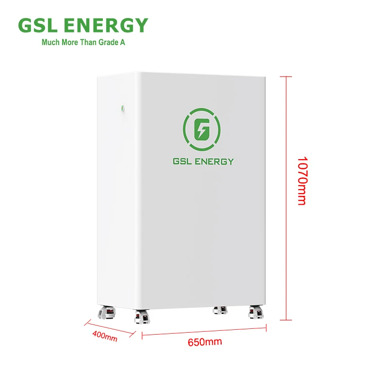 GSL Energy Split Hybrid Grid 48V 300AH 15KWH Lithium Battery with Easy-to-Move Home Solar Wheel Base CAN Communication Port