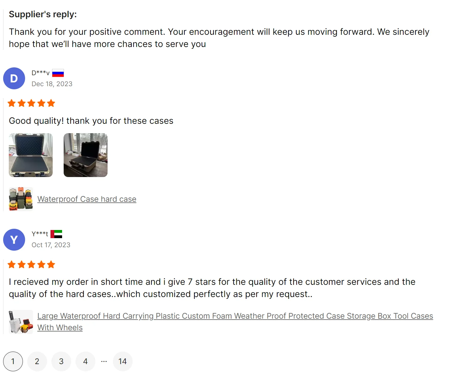 Heavy-duty Long Hard Plastic Trolley Case for Tool Storage