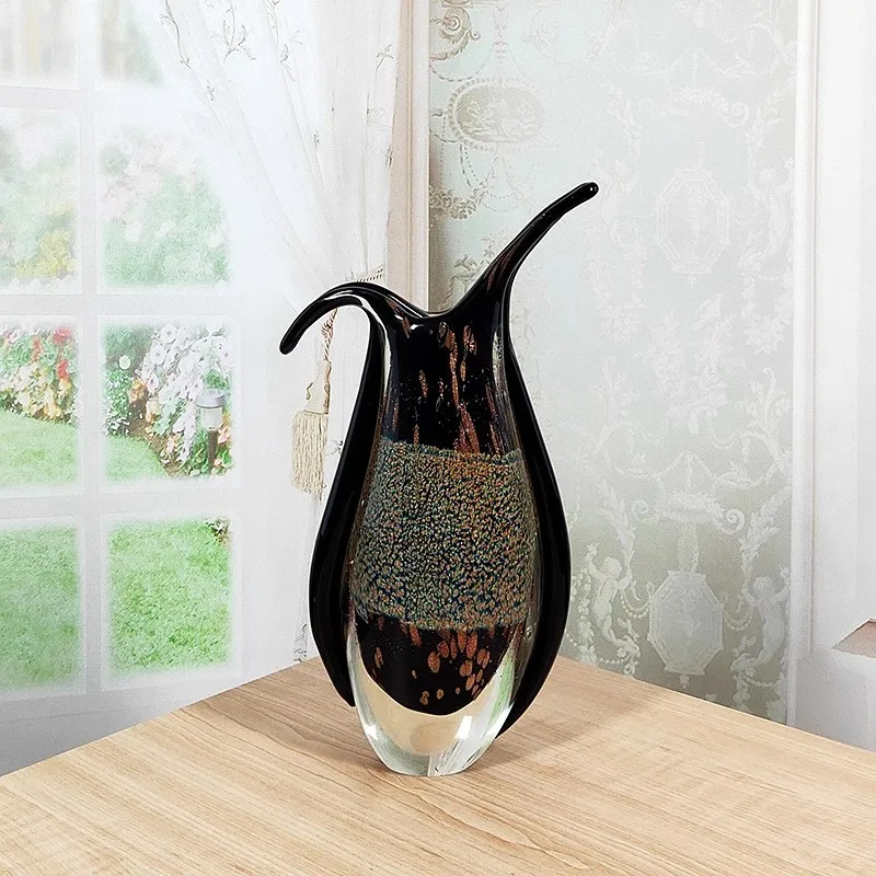 最終価格 ムラーノ ザネッティ MURANO Zanetti 花瓶/置物 最終価格