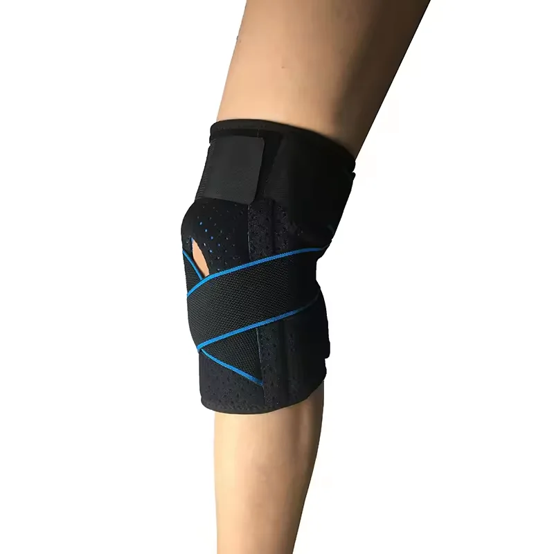 Sports Medicine Soft Neoprene Compression Knee Brace Athletes' Sports Support with Protection Function