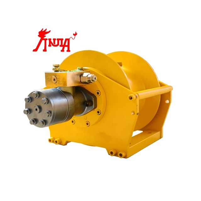 Winch Hidraulik Single Drum Paling Laku dengan Kapasiti Beban Tinggi Winch Tarikan Hidraulik untuk Lori