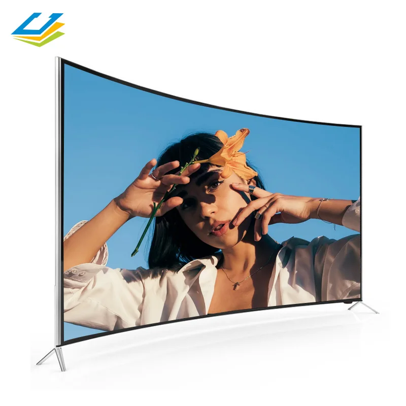 
 Проверенный полноцветный тонкий светодиодный телевизор 65 дюймов Smart 4k с изогнутыми сторонами разрешение 1920*1080 HD со звуковой щиткой и акустической пенопластовой панелью  