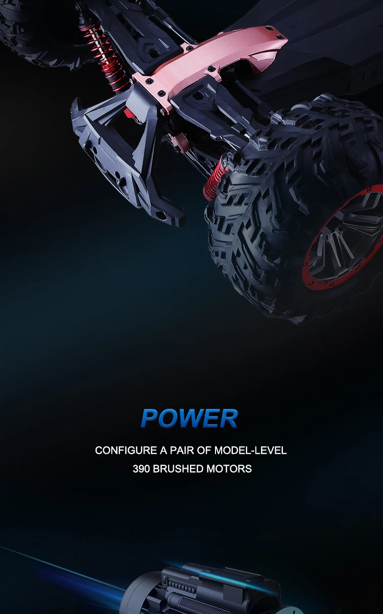 HOSHI N516 RC Truck 1/10 rc car 4WD Remote Control Toys with Lights Off-Road Hobby monster truck fast Crawler Electric Vehicle