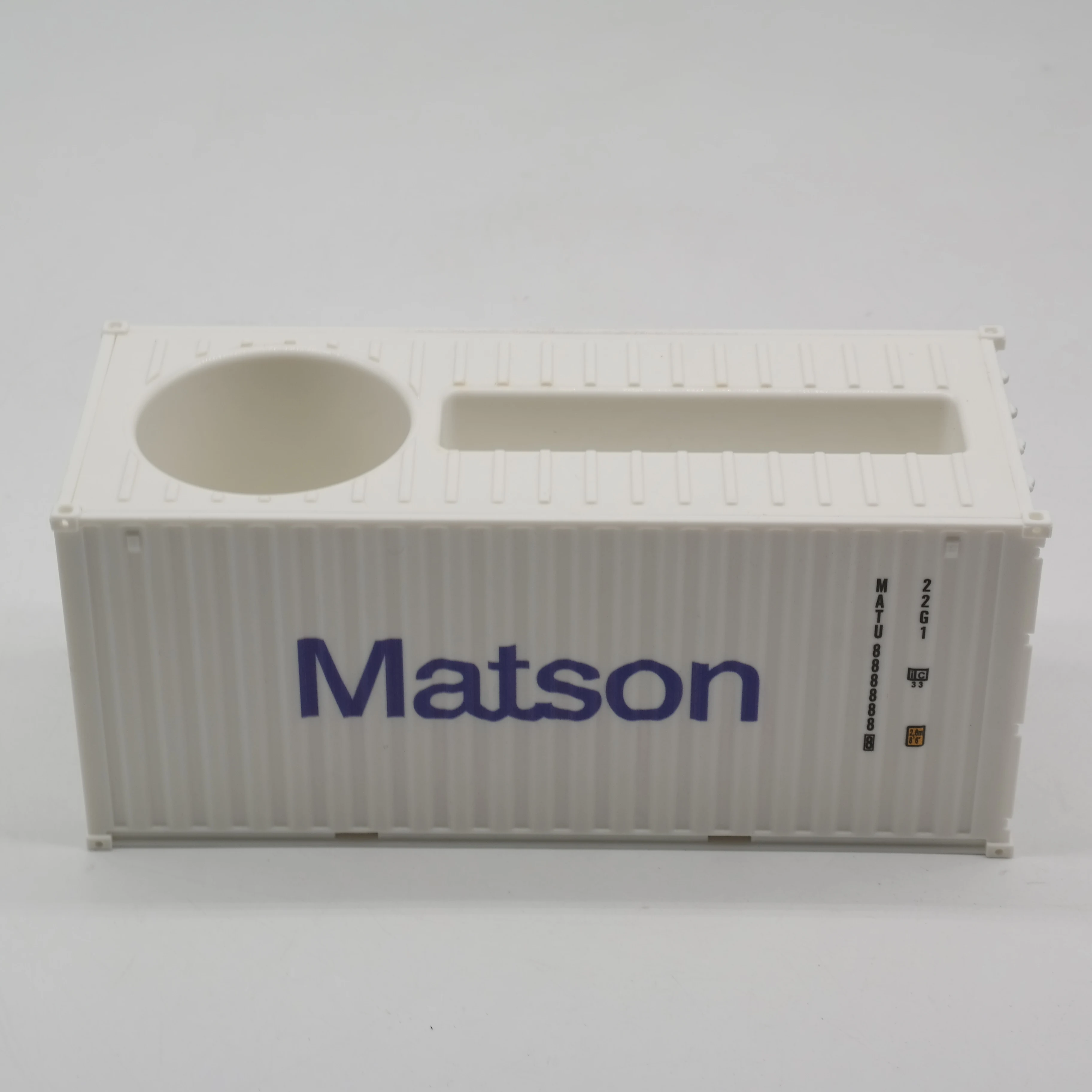 【A】Matson Plastic Storage Box  Model  Scale 1:35  Shipping Container O.A.S Factory Customizable Pen Holder  Model