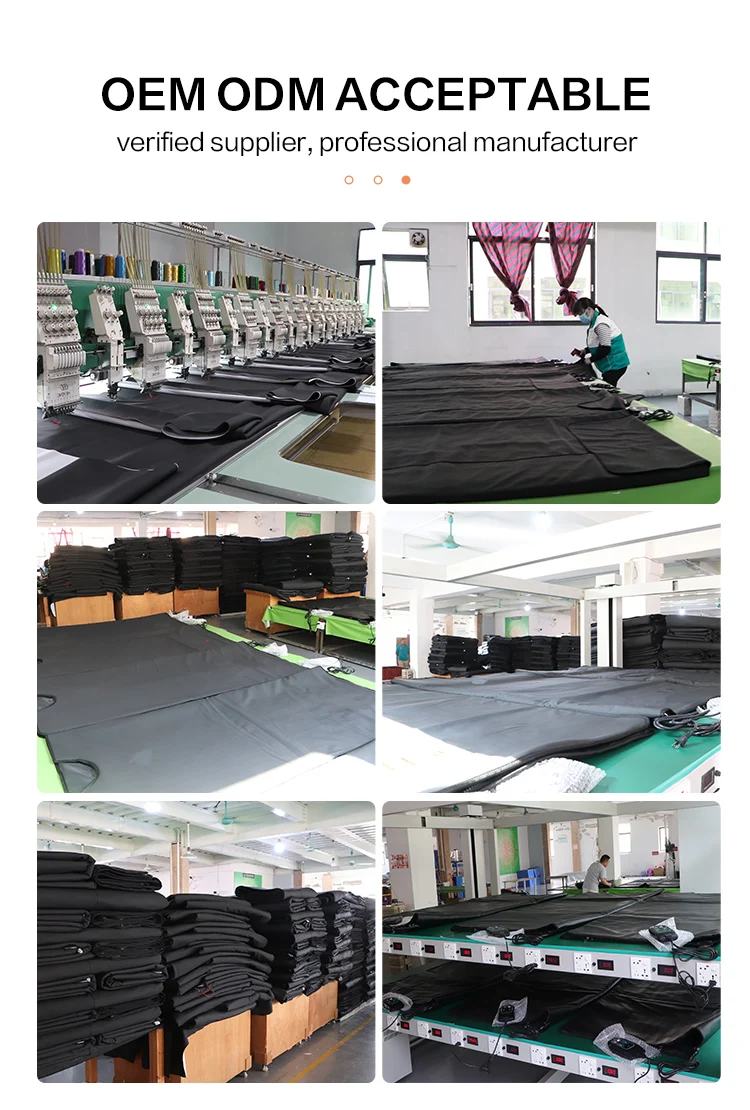 Infrared Sauna Blanket Low Emf With Zipper Infrared Sauna Blanket