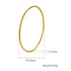No 9 golden round 2565 bracelet