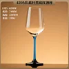 Bicchiere da vino rosso con stelo blu da 420 ml