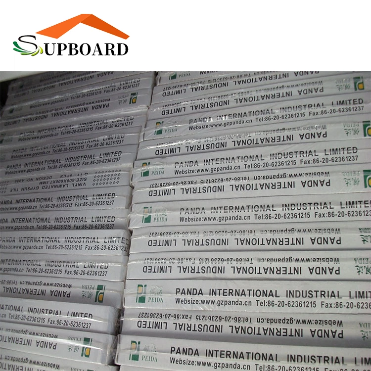 PVC Gypsum Ceiling Tile Packing Price Per Box