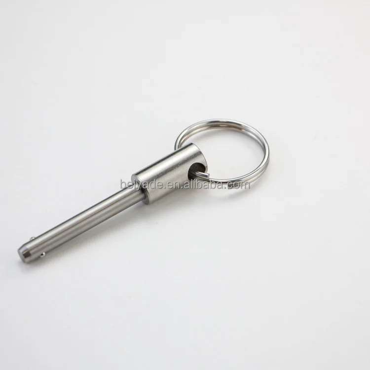 4-Pack 316 Stainless Steel Quick Release Pins – 5/16" (8mm) Diameter, 2.21" Usable Length, Marine Hardware For Bimini Tops & Boats