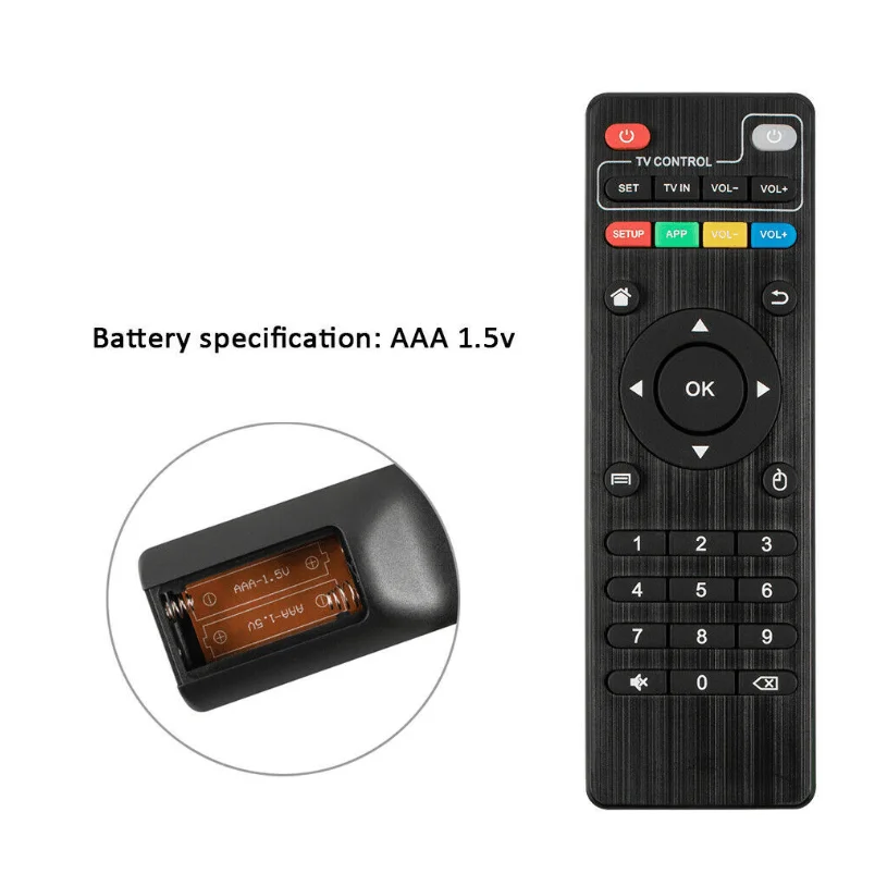 Hottest New Model MX PRO RK3128 Set-top Box 1Gb 8Gb 2.4G Android 11.1 Wifi Smart Media Player