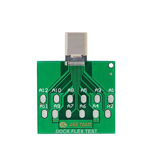 USB Dock Tail Plug Port Test Board for iPhone U2 / Micro Ports Testing