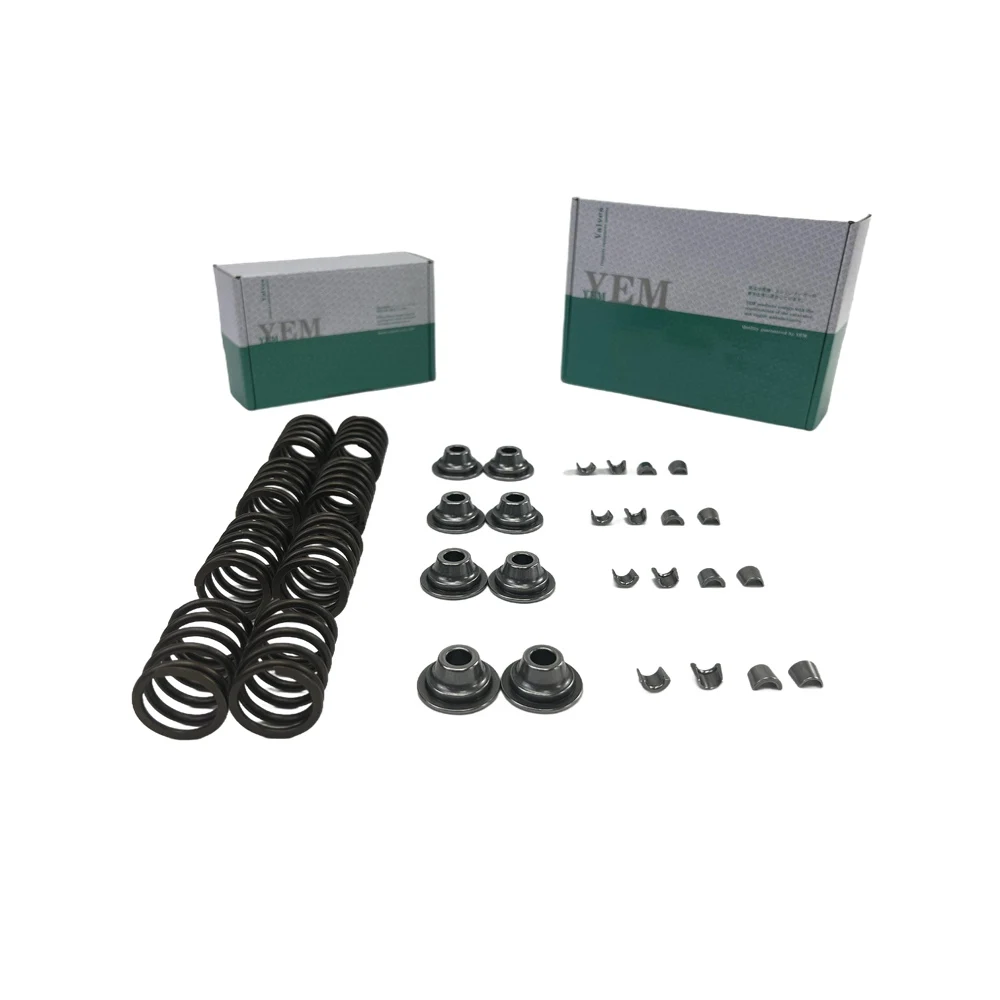 Repair Kit Valve Spring Kit Spring Seat & Retainer D4D for Volvo Engine Replacement Parts