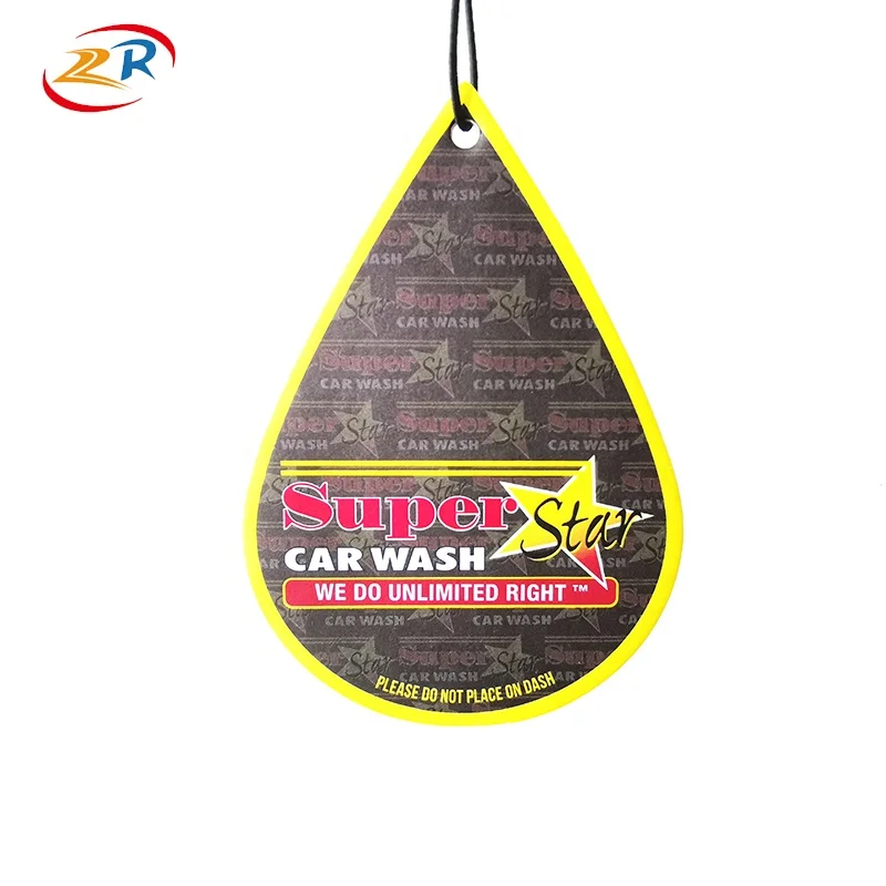 Free Samples Absorbent Raw Materials for Custom Paper Customized Car Air Freshener