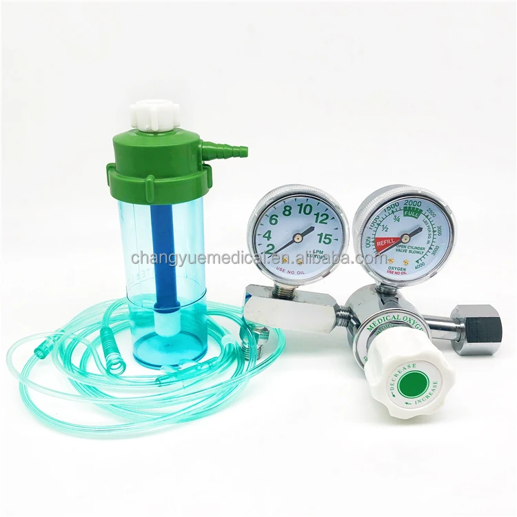 Sample Available China Oxygen-Regulator CF-0202 Medical Oxygen Gauze Regulator for Hospital