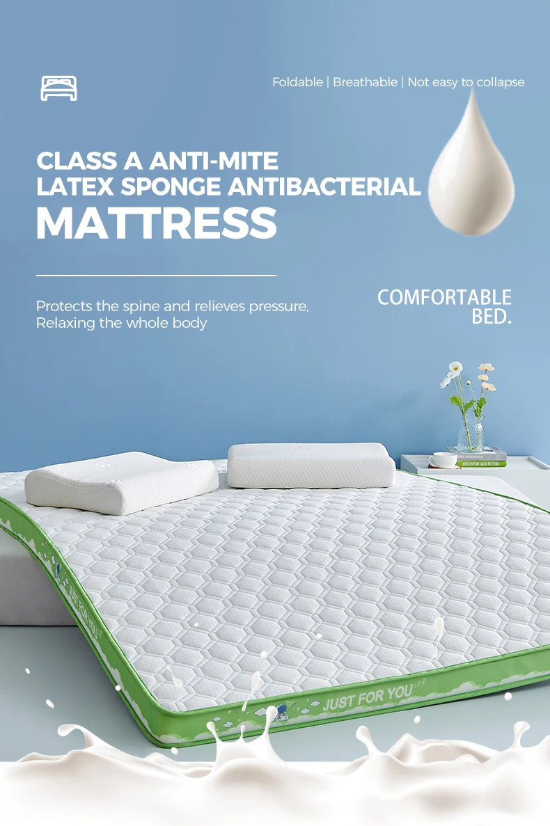 Bitinnov Factory Organic 100% Natural Latex Mattresses Topper Cotton ...