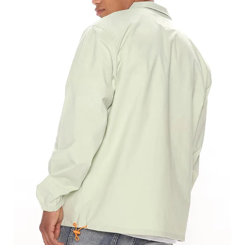 Lightweight Windproof Waterproof Nylon Jacket Anorak Jacket for Men with Custom Size and OEM Service