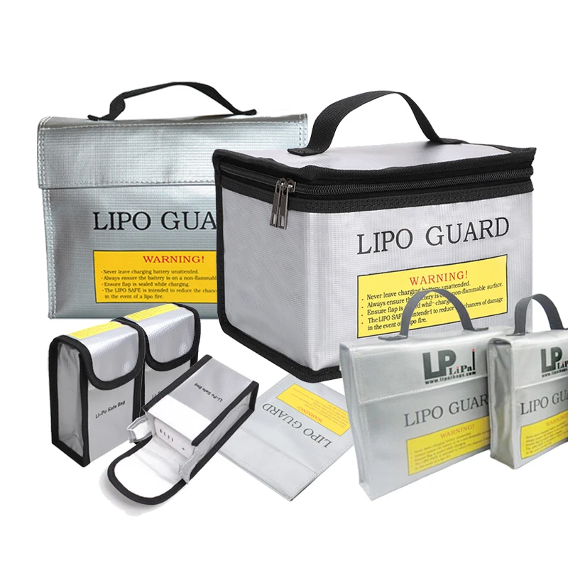Sac De Charge Ignifuge Pour Batterie RC Lipo - Protection Anti-feu - Sécurité Recharge