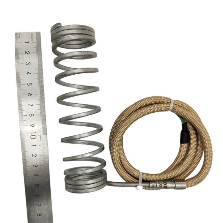 High Temperature 1000 Watt Heating element Hot Runner Spring Flat Coil Electric Heater for Injection Machine