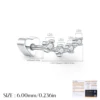 MSE0229-Earring Post - 6mm