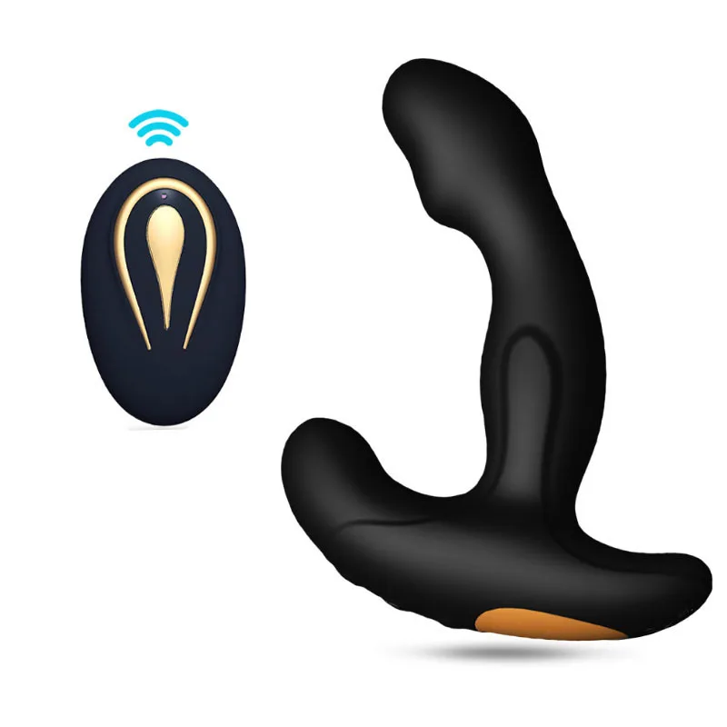 Male Prostate Massage Tool Massager New Remote Control Rotating Electric  Silicone Vibrator Products Vibrator Dildo for Sex Toys