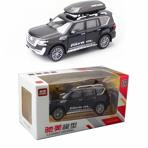 Jкм 1:32 2021 патрульная машина модель автомобиля из сплава имитация украшения литого