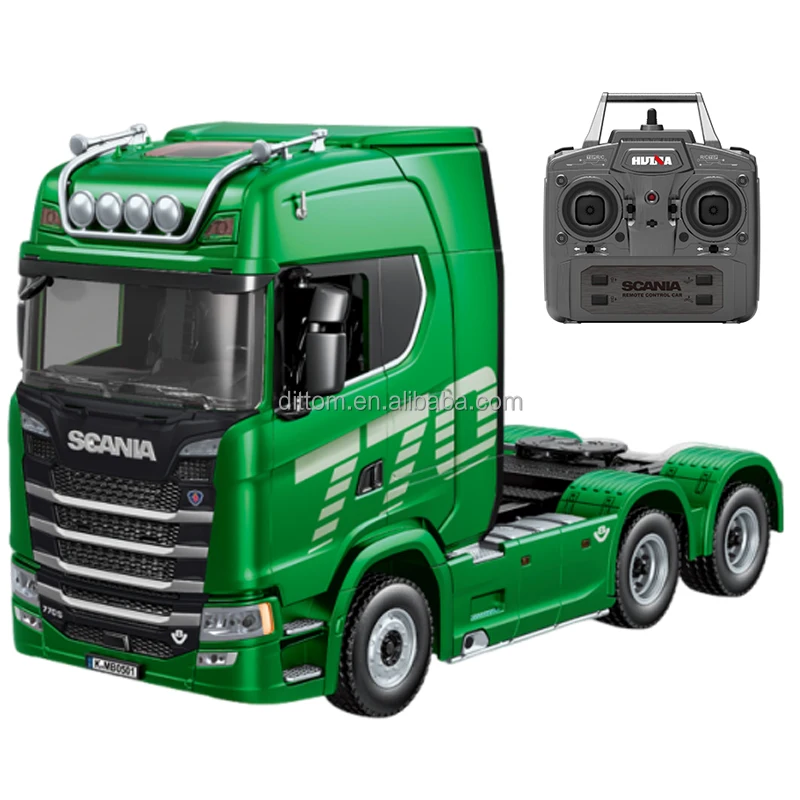 HUI NA TOYS Scania 770 S V8トラック 1:18 Huina RC 1/18 Scale 1501 Scania 770S with RC Platform Semi Trailer
