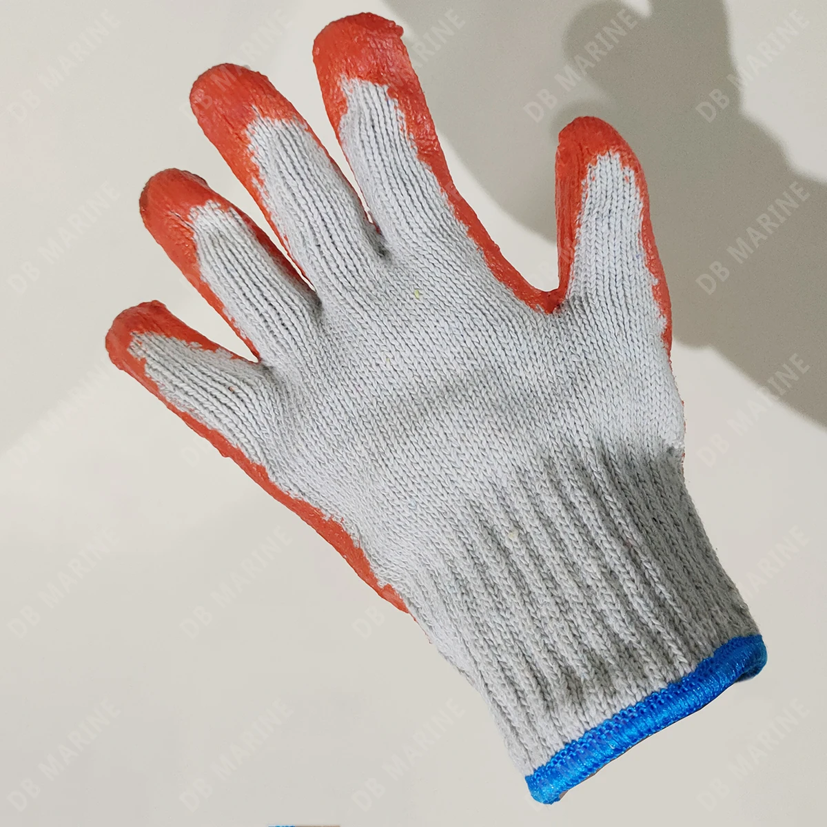 IMPA 190102 Rubber Coated Palm Cotton Work Gloves Anti-cut