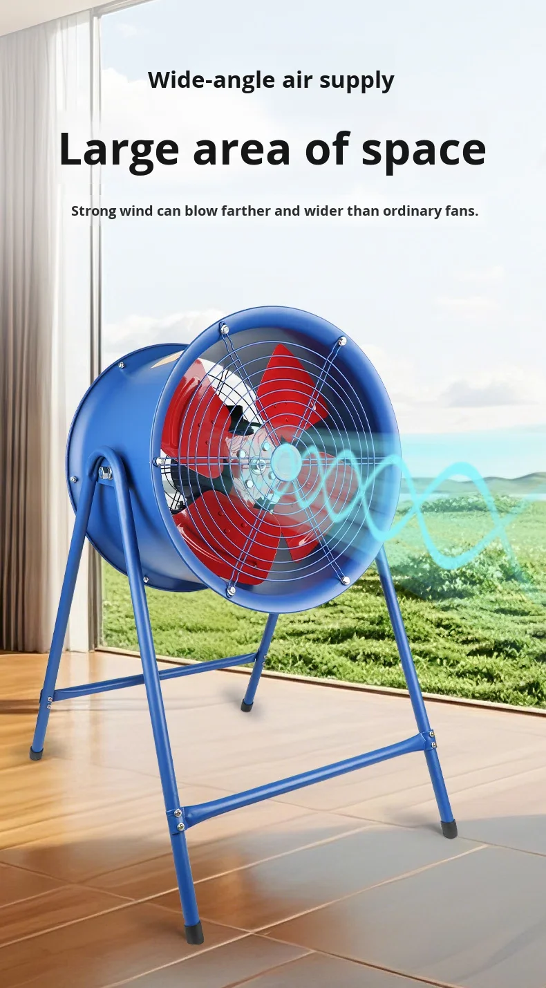 Noise Axial Exhaust Fan, 220 V, Electric - detail 12