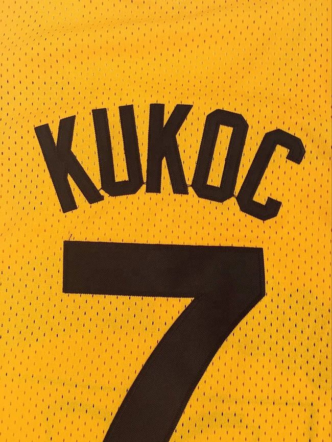 Basketball Jerseys JUGOPLASTIKA 7 Toni Kukoc Sewing embroidery