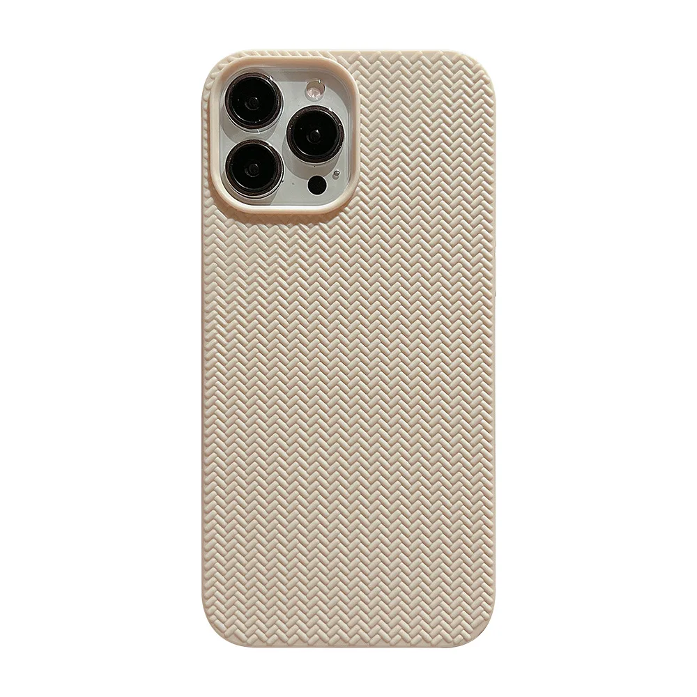 Woven texture for iPhone 17 Pro for iPhone 17 pro Max case for iPhone 16 for iPhone 15 solid color