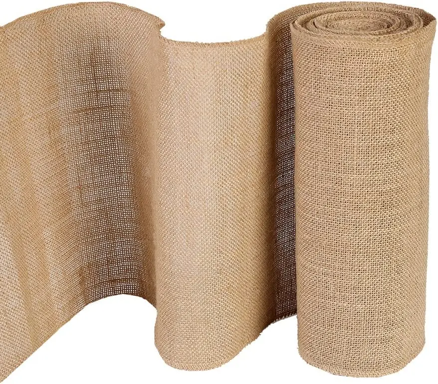 Premium Burlap Roll Finished Edges Natural Jute Burlap Fabric Buy