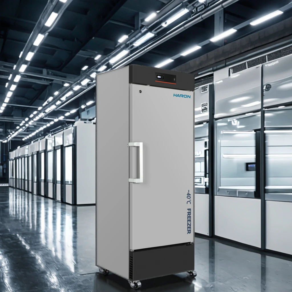 10 -40C Low Temperature Vertical Medical Laboratory Deep Freezer