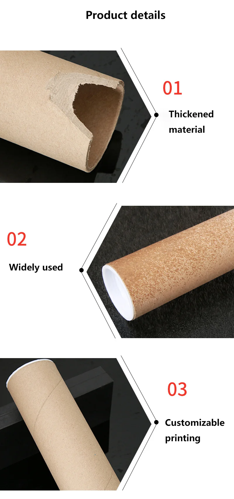 Hot-selling Mailing Paper Tube Transportation Tube Poster Fishing Rod ...