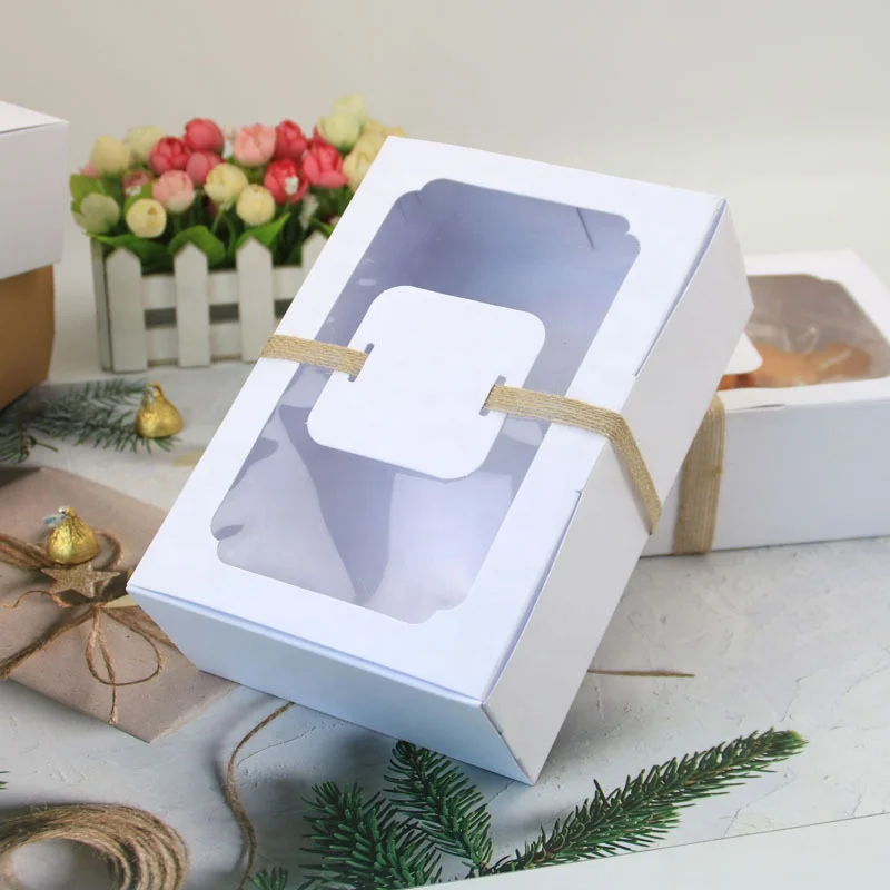 IMEE Factory Cheap Price Cookie Box Paper Cardboard Biscuits Box Biscuit Packaging Cookie Box With Window