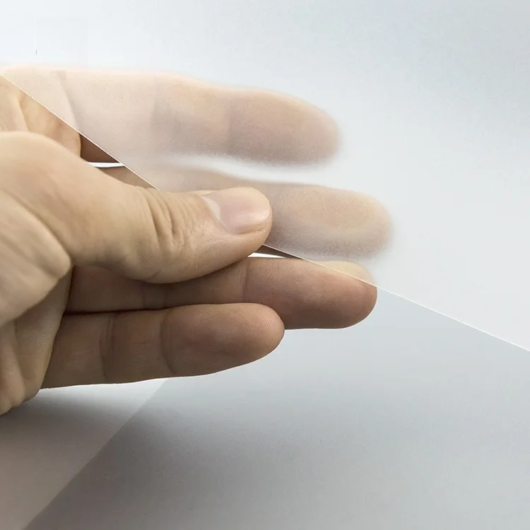 Hsqy New Arrivals Transparent Pvc Rigid Film Different Thickness Matte