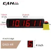 4 inch 6 digit, red