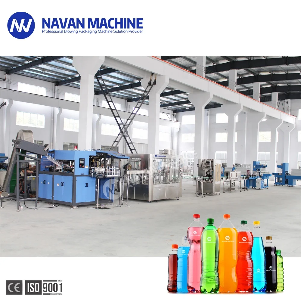 Automatic 3-5 Gallon Pet Bottle Blowing Molding Machine Water Filling Machine factory