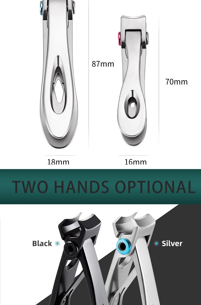 product hot sale nail cutter splash proof nail clippers manicure tool stainless steel nail clipper-6