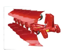 Tractor mounted agricultural machinery three-point mounted hydraulic adjustable tilting plough