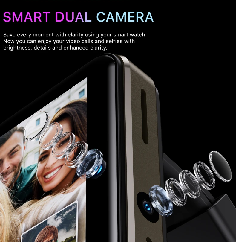 DM101 Smart Watch 2.41 Inch IPS Big Screen 3GB RAM 32GB ROM 5.0MP Camera Waterproof 2080mAh Battery 4G Android Smartwatch Men (3).jpg