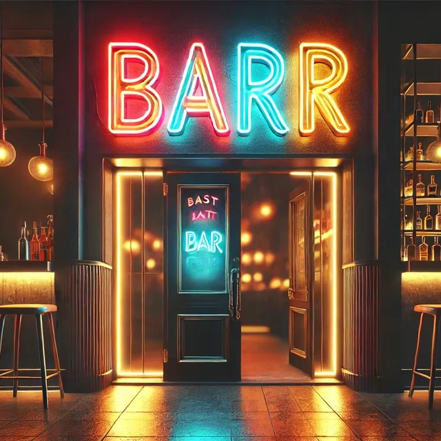 led bar party decoration acrylic neon sign board