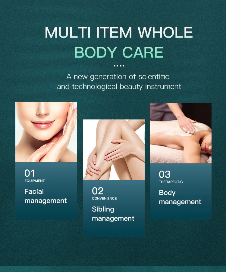 Cavitation Machine 9 in 1 Body Slimming Therapy Machine Desktop 80K Multi-Function Negative Pressure Cavitation Beauty Machine